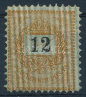 ** 1888 Sztereo 12f (16.000) (saroktörés / Folded Corner) - Andere & Zonder Classificatie