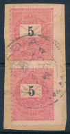 1889 5kr Pár Elfogazva / Shifted Perforation - Autres & Non Classés