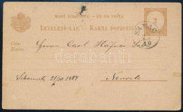 1884 2kr Díjjegyes Levelezőlap / 2kr PS-card "SAMAC" - Neusatz - Sonstige & Ohne Zuordnung