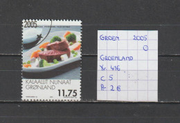 (TJ) Groenland 2005 - YT 416 (gest./obl./used) - Usados