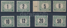 ** 1914 Zöldportó A Sor / Mi Postage Due 26-33 Y - Andere & Zonder Classificatie