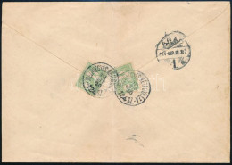 1911 Levél "MEZŐHEGYES-KÉTEGYHÁZA" Vasúti Mozgóposta Bélyegzéssel / Cover With Railway Postmark - Autres & Non Classés