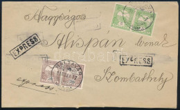 1916 Expressz Levél 50f Bérmentesítéssel / Express Cover "BALTAVÁR" - Szombathely - Other & Unclassified