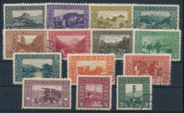 *, O 1906 14 Db Bélyeg 9 1/4 Fogazás / 1906 14 Stamps, Perforation 9 1/4 - Sonstige & Ohne Zuordnung