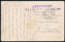 1915 Tábori Posta Képeslap Alakulatbélyegzéssel / Field Postcard "K. Und K. MILIT.POST ALIPASIN MOST" - Other & Unclassified