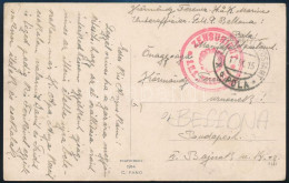 1915 Tábori Posta Képeslap / Field Postcard "S.M.S. BELLONA" - Andere & Zonder Classificatie