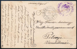 1915 Tábori Posta Képeslap / Field Postcard "S.M. SCHIFF SALAMANDER" - Otros & Sin Clasificación