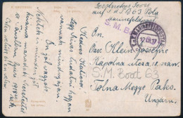 1917 Tábori Posta Képeslap / Field Postcard "S.M. Boot 63.T." - Sonstige & Ohne Zuordnung