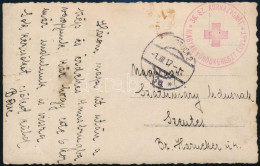 1917 Tábori Posta Képeslap / Field Postcard "36. SZ. KÓRHÁZVONAT MAGYAR VÖRÖSKERESZT EGYLET" - Otros & Sin Clasificación