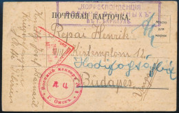 1915 Hadifogoly Levelezőlap Oroszországból / POW Postcard From Russia - Other & Unclassified