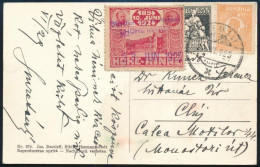 Hohe Rinne 1925 Képeslap Kolozsvárra / Postcard To Cluj - Otros & Sin Clasificación