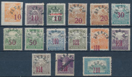 **, * Baranya II. 1919 Teljes Sor / Complete Set. Signed: Bodor - Andere & Zonder Classificatie