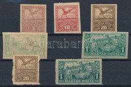 **, (*) Debrecen II. 1920 7 Db Próbanyomat. / 7 Proofs Signed: Bodor - Otros & Sin Clasificación