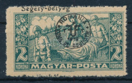 * Debrecen II. 1920 2K Fordított "e" Betű Lemezhibával. Signed: Bodor - Autres & Non Classés