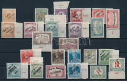 **, * Bánát-Bácska 1919 24 Db Bélyeg / 24 Stamps. Signed: Bodor - Other & Unclassified