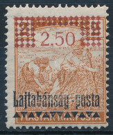 ** Nyugat-Magyarország III. 1921 Arató 2,50K/2f. Signed: Bodor - Other & Unclassified