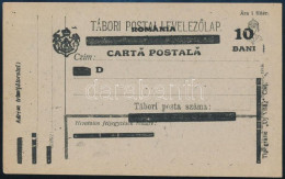 Kolozsvár 1919 Levelezőlap Elcsúszott Felülnyomással, Használatlan. Signed: Bodor - Other & Unclassified