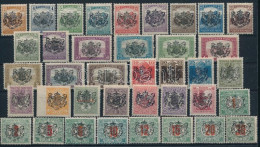 **, * Nagyszeben 1919 38 Db Magánkiadású Bélyeg / 38 Private Stamps - Andere & Zonder Classificatie