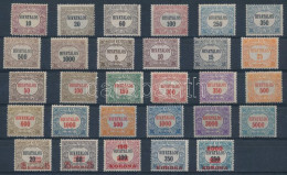 ** 1921 29 Db Hivatalos Bélyeg / 29 Official Stamps - Andere & Zonder Classificatie