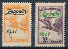 ** 1931 Zeppelin Sor (30.000) / Mi 478-479 - Otros & Sin Clasificación