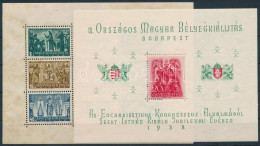 ** 1938 Orbék és Szent István Blokk / Mi Block 2, 4 - Other & Unclassified