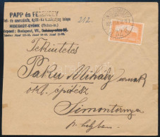 1928 Levél "BROD-BUDAPEST" Vasúti Mozgóposta Bélyegzéssel / Cover With Railway Postmark - Altri & Non Classificati