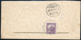 1929 Levél "NYIRÁBRÁNY-DEBRECEN" Vasúti Mozgóposta Bélyegzéssel / Cover With Railway Postmark - Autres & Non Classés