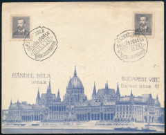 1939 Alkalmi Boríték / Special Cover "A SZENT JOBB ORSZÁGJÁRÁSA GYŐRSZENTMÁRTON" - Budapest - Other & Unclassified