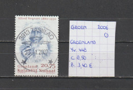 (TJ) Groenland 2006 - YT 448 (gest./obl./used) - Oblitérés