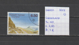 (TJ) Groenland 2007 - YT 471 (gest./obl./used) - Usati