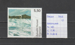 (TJ) Groenland 2008 - YT 481 (gest./obl./used) - Oblitérés