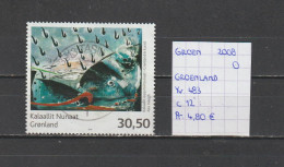 (TJ) Groenland 2008 - YT 483 (gest./obl./used) - Usati