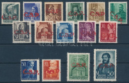 **, (*), * Rimaszombat I. 1945 15 Db Bélyeg (**26.200) / 15 Stamps. Signed: Bodor - Sonstige & Ohne Zuordnung