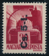 ** 1946 Betűs Cs.5-I./30f Fordított Felülnyomással / Mi 860 Inverted Overprint - Other & Unclassified