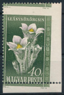 ** 1950 Virág I. 40f Elfogazva / Mi 1113 With Shifted Perforation - Altri & Non Classificati