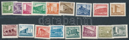 ** 1951 Épületek I. Sor Kis Képméretben (10.000) / Complete Set In Small Size - Altri & Non Classificati