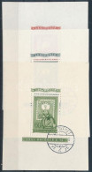 O 1951 80 éves A Magyar Bélyeg Blokksor (45.000) / Mi 20-22 Blocks - Other & Unclassified