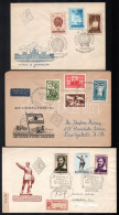 1951-1955 5 Klf FDC / 5 FDC's - Autres & Non Classés