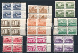 ** 1953 Épületek II. Sor Négyestömbökben (44.000) / Blocks Of 4 - Other & Unclassified