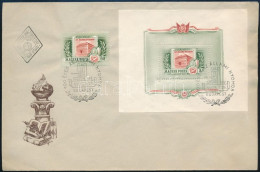 1955 Állami Nyomda Bélyeg és Blokk FDC-n / Mi 1422 + Block 25 On FDC - Otros & Sin Clasificación