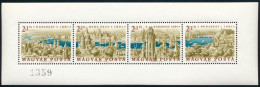 ** 1961 Bélyegnap Fogazott Ajándék Blokk (120.000) / Mi 1789-1792 Perforate Present Of The Post Block - Other & Unclassified