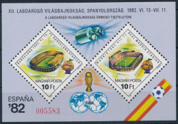 ** 1982 Labdarúgó VB Ajándék Blokk / Mi Block 155, Present Of The Post - Autres & Non Classés