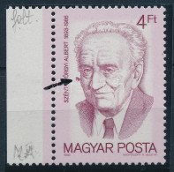 ** 1988 Nobel-díjas Magyar Tudósok 4Ft Festékfolttal / Mi 3998 Paint Spot - Other & Unclassified