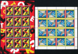 ** 2002-2003 Europa CEPT Cirkusz és Plakátművészet Teljes ívek (13.000) / Mi 4727 + 4800 Complete Sheets - Sonstige & Ohne Zuordnung