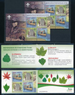 **, O 2007 Europa CEPT Cserkészet 2 Db Bélyegfüzet és 2 Db MINTA Blokk / 2 X Mi 5186-5187 Stamp Booklets + 2 X Mi Block  - Other & Unclassified