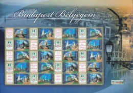 ** 2007 Budapest Bélyegem Promóciós Teljes ív (Névérték: 4.200Ft) / Mi 5238-5242 Complete Sheet - Altri & Non Classificati