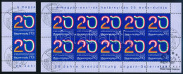 O 2009 A Magyar-osztrák Határnyitás 20. évfordulója Kisív + Pár + Emléklap / Mi 5383 Mini Sheet, Pair And Souvenir Card - Otros & Sin Clasificación