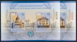 ** 2019 A Magyar Országgyűlés 130 éve Az Interparlamentáris Unióban Blokkpár / Mi 427 Block Pair - Autres & Non Classés