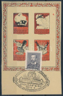 O 1939/1ba III. Bélyeggyűjtési Propaganda Emlékív / Souvenir Sheet - Sonstige & Ohne Zuordnung