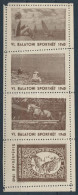 ** 1940/9a Balatoni Sporthét Emlékív / Souvenir Sheet - Otros & Sin Clasificación